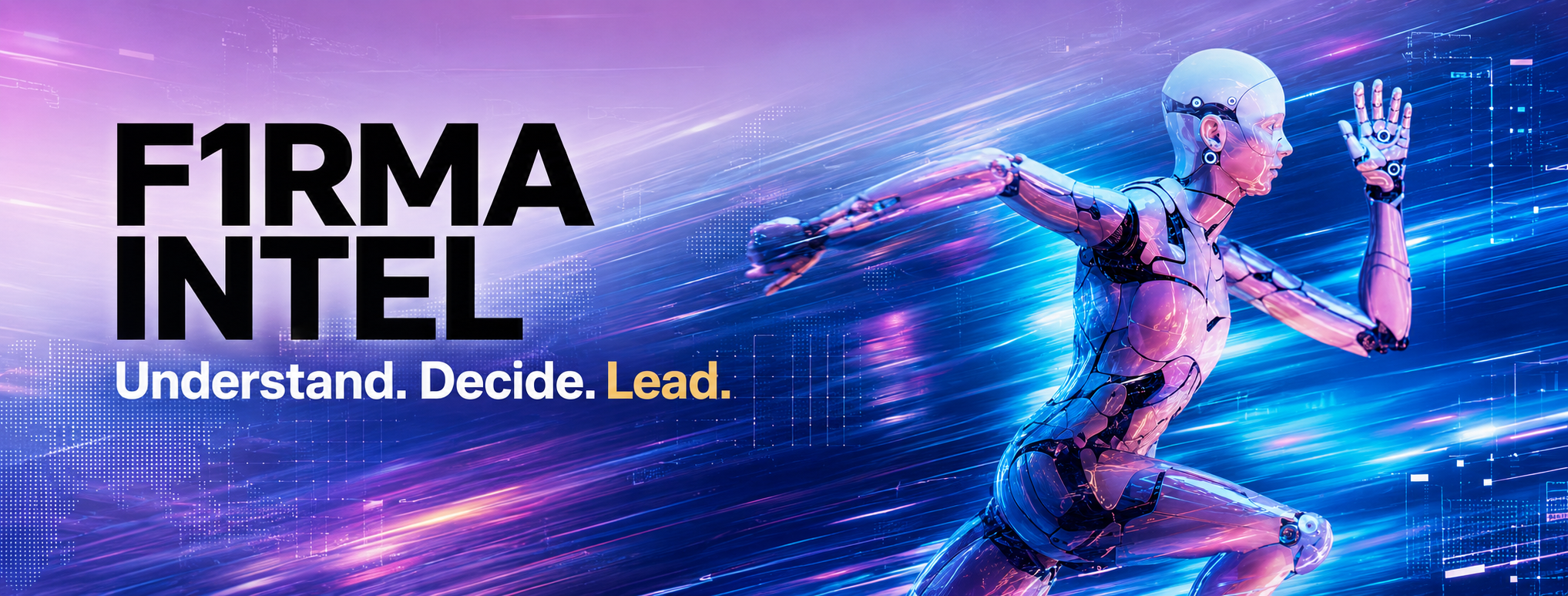 F1RMA Intel - Understand. Decide. Lead.